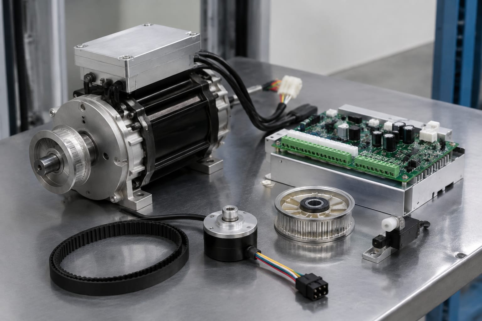 دليل door drive للمصاعد: المحركات واللوحات والضبط