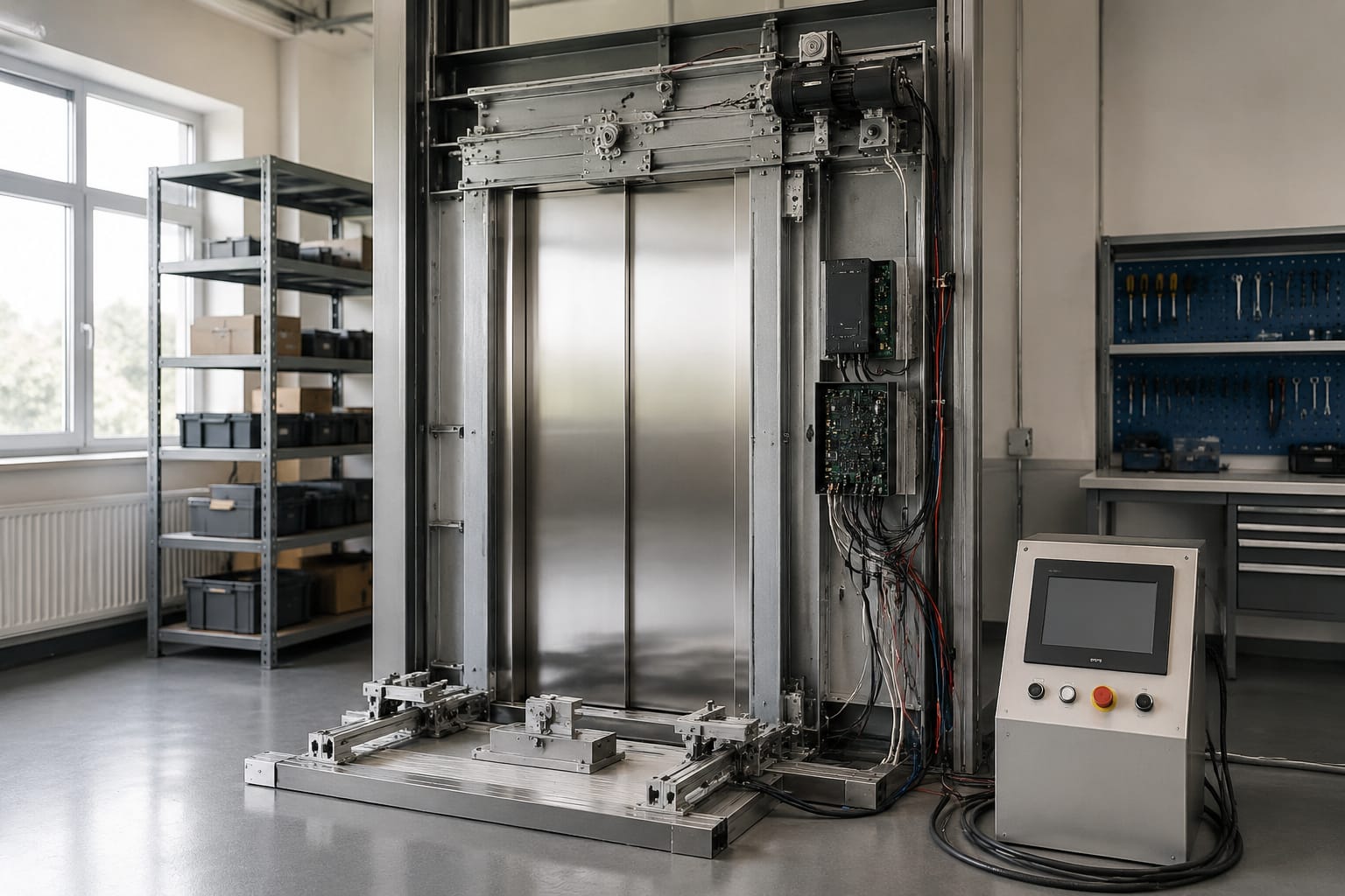 دليل door drive للمصاعد: المحركات واللوحات والضبط